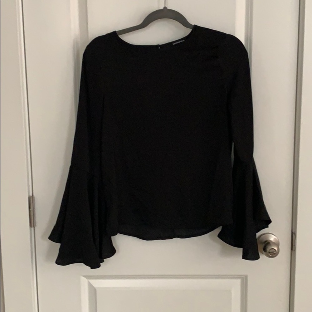 Who What Wear bell sleeve blouse